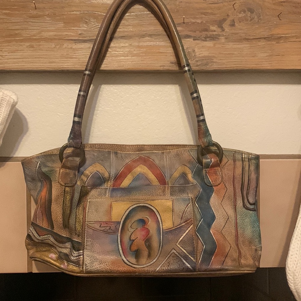 Anuschka Hand Painted Leather Bag